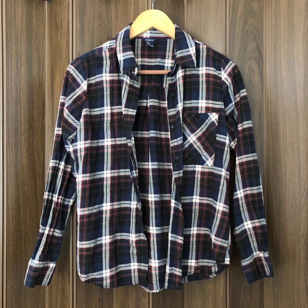 Forever 21 Plaid Flannel